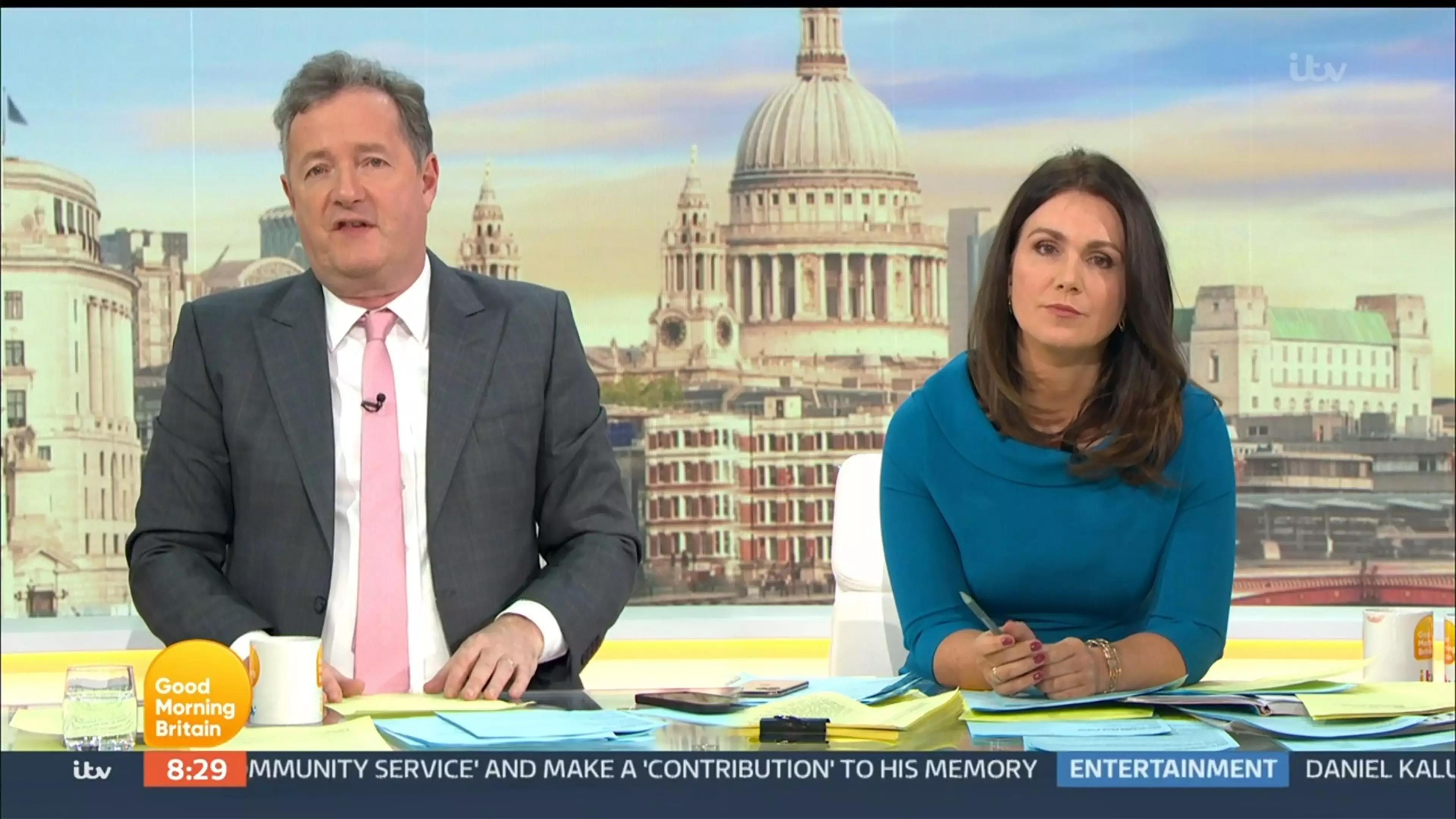 ITV announced Piers Morgan would leave Good Morning Britain immediately on Tuesday evening (