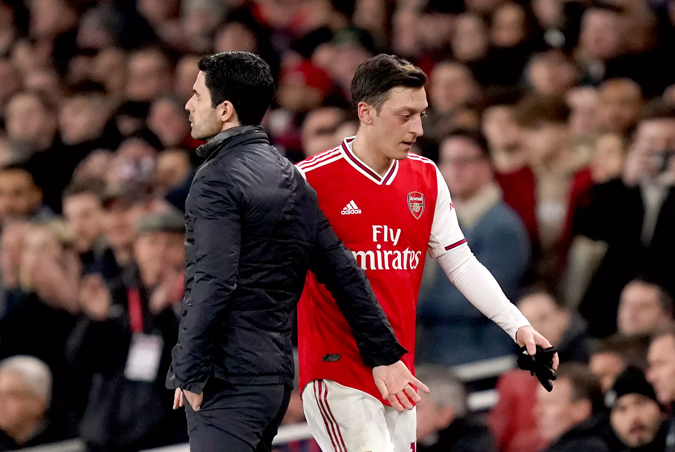 Ozil is currently out of favour under Gunners boss Mikel Arteta.