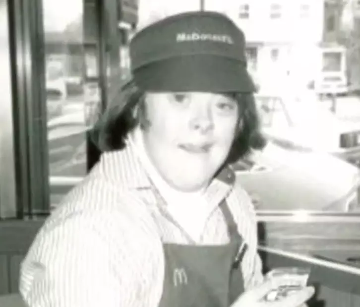 Freia David worked at McDonald's for 32 years before retiring in 2016.