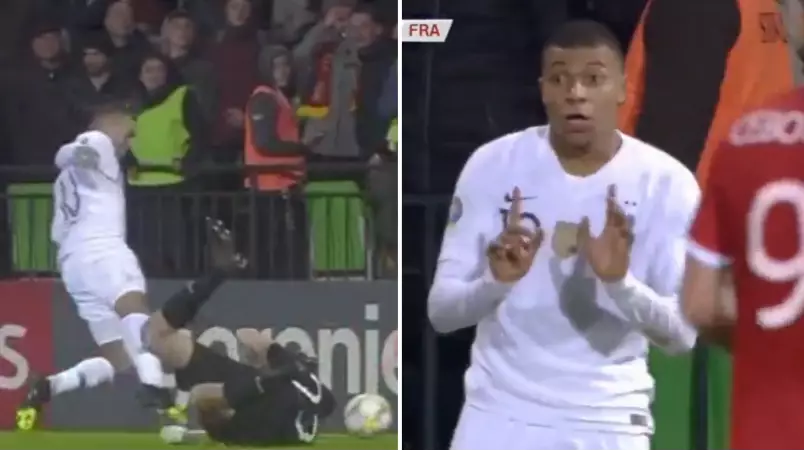 Kylian Mbappe Produced An Absolutely Shocking Dive In France's Win Over Moldova