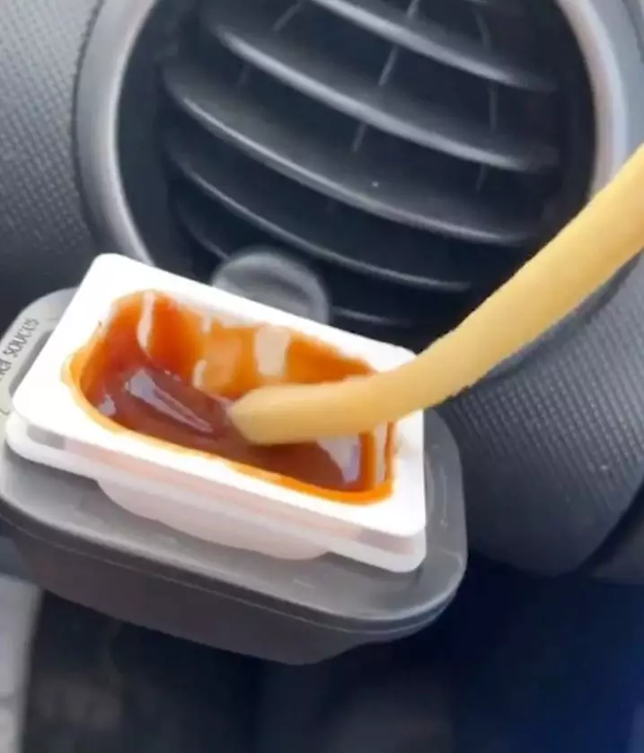 The sauce holder could be a game changer.