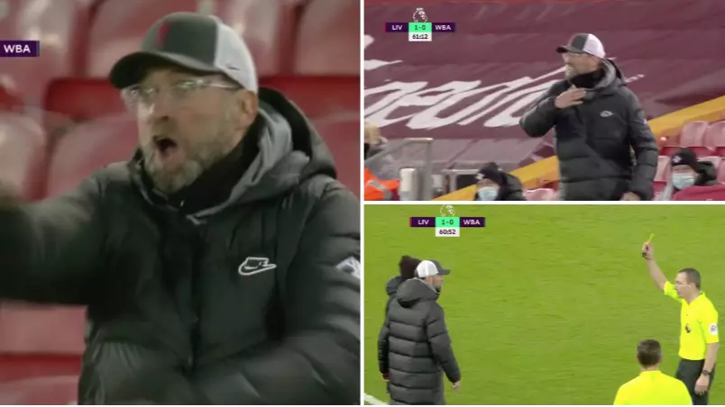 Jurgen Klopp Fumes On Touchline After Foul Is Given Against Liverpool 