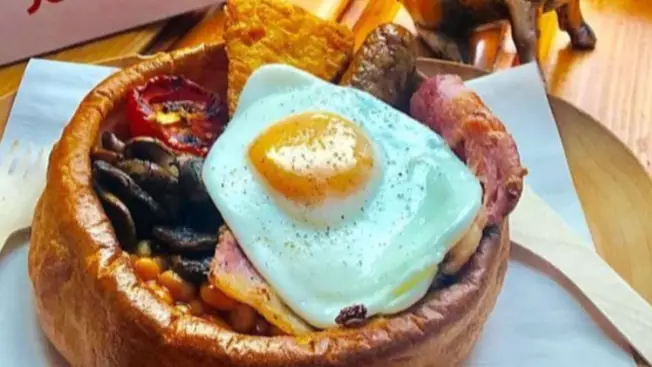 The Fry-Up In A Yorkshire Pudding Is Here To Make Your Breakfast Dreams Come True