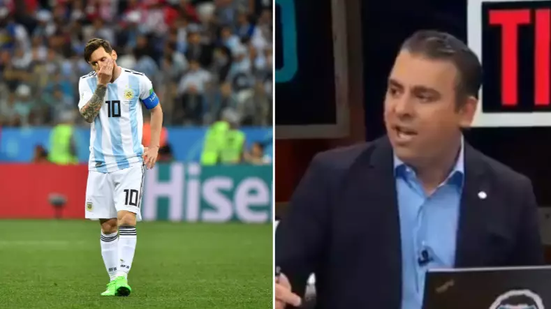 Pundit Goes On Crazy Rant To 'Prove' Cristiano Ronaldo Is Better Than Lionel Messi