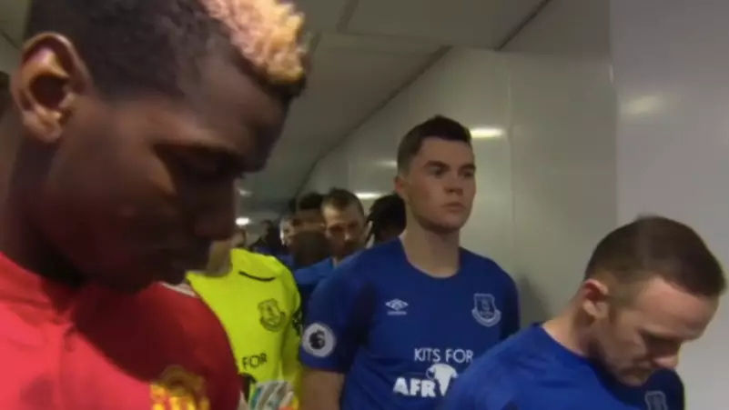Plenty Noticed Wayne Rooney's Reaction To Paul Pogba In The Tunnel 