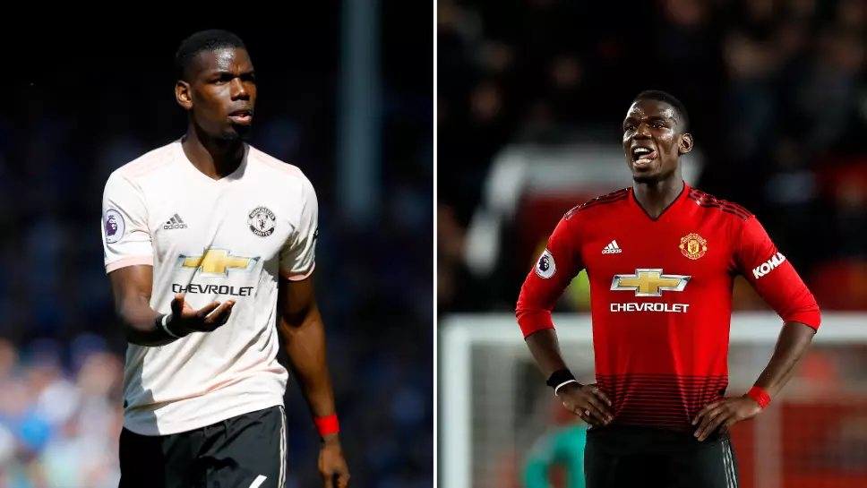 Manchester United's Paul Pogba Included In PFA Team Of The Year