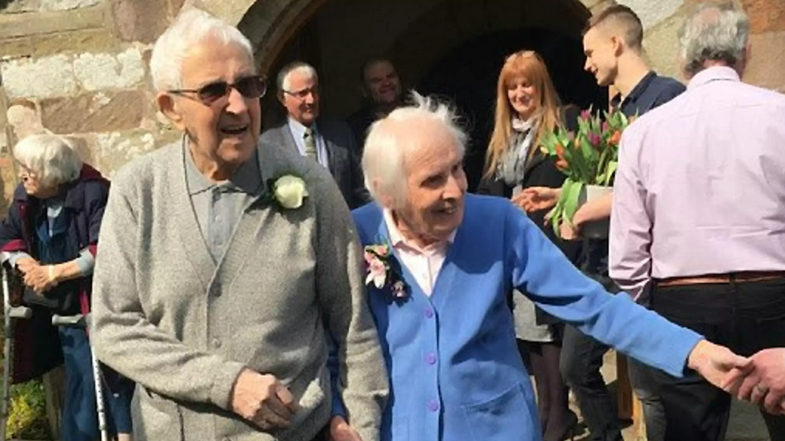 Couple Celebrate 75 Years Of Marriage By Renewing Their Vows 