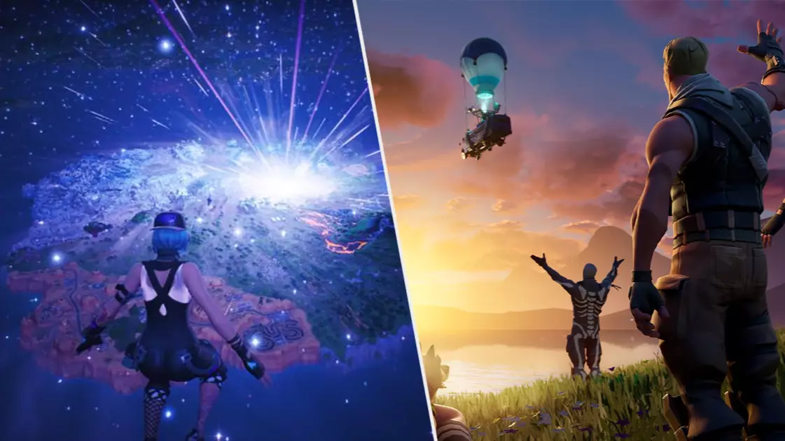 The Entire 'Fortnite' Map Has Been Sucked Into A Black Hole