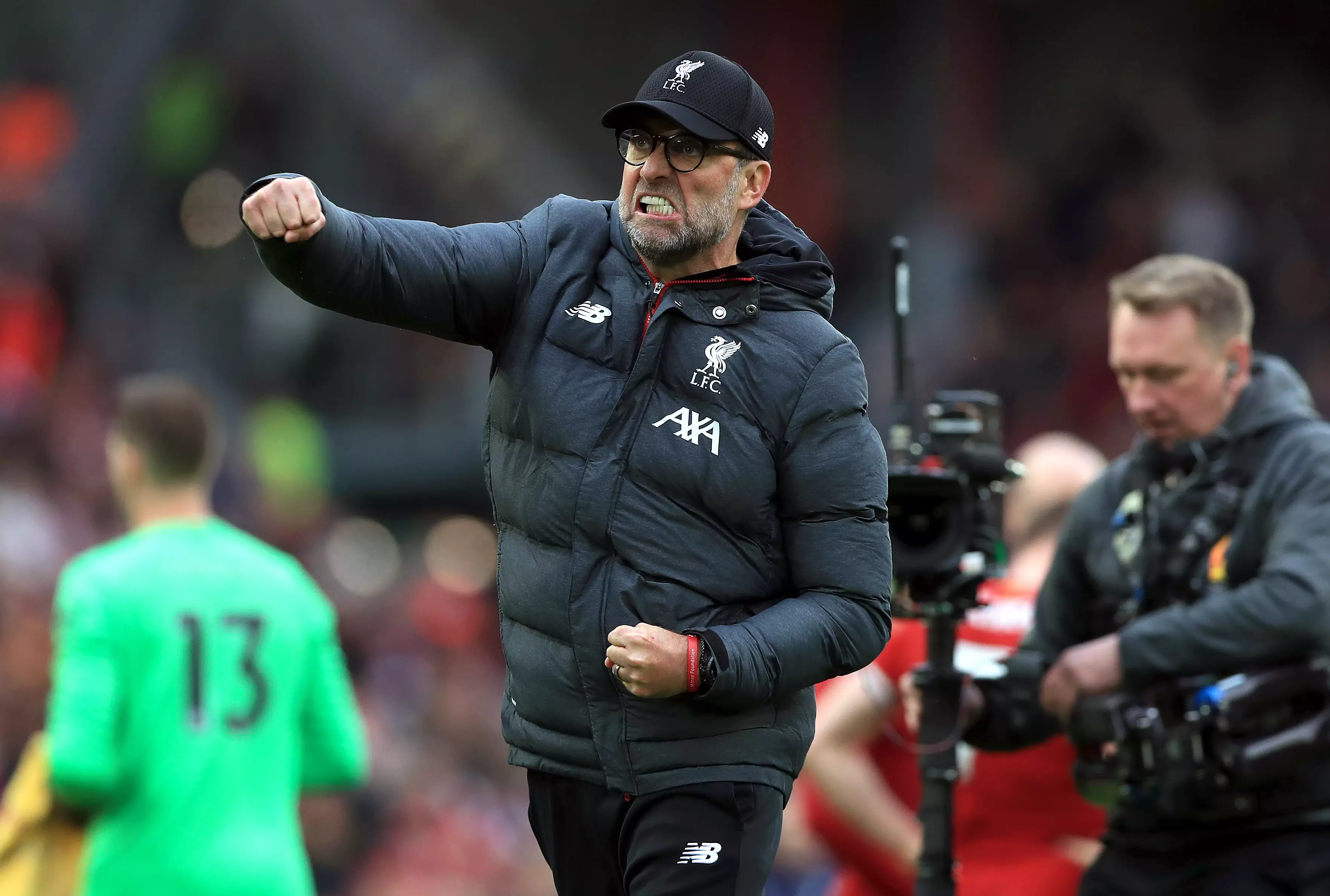 Klopp is likely to be celebrating at the end of the season. Image: PA Images