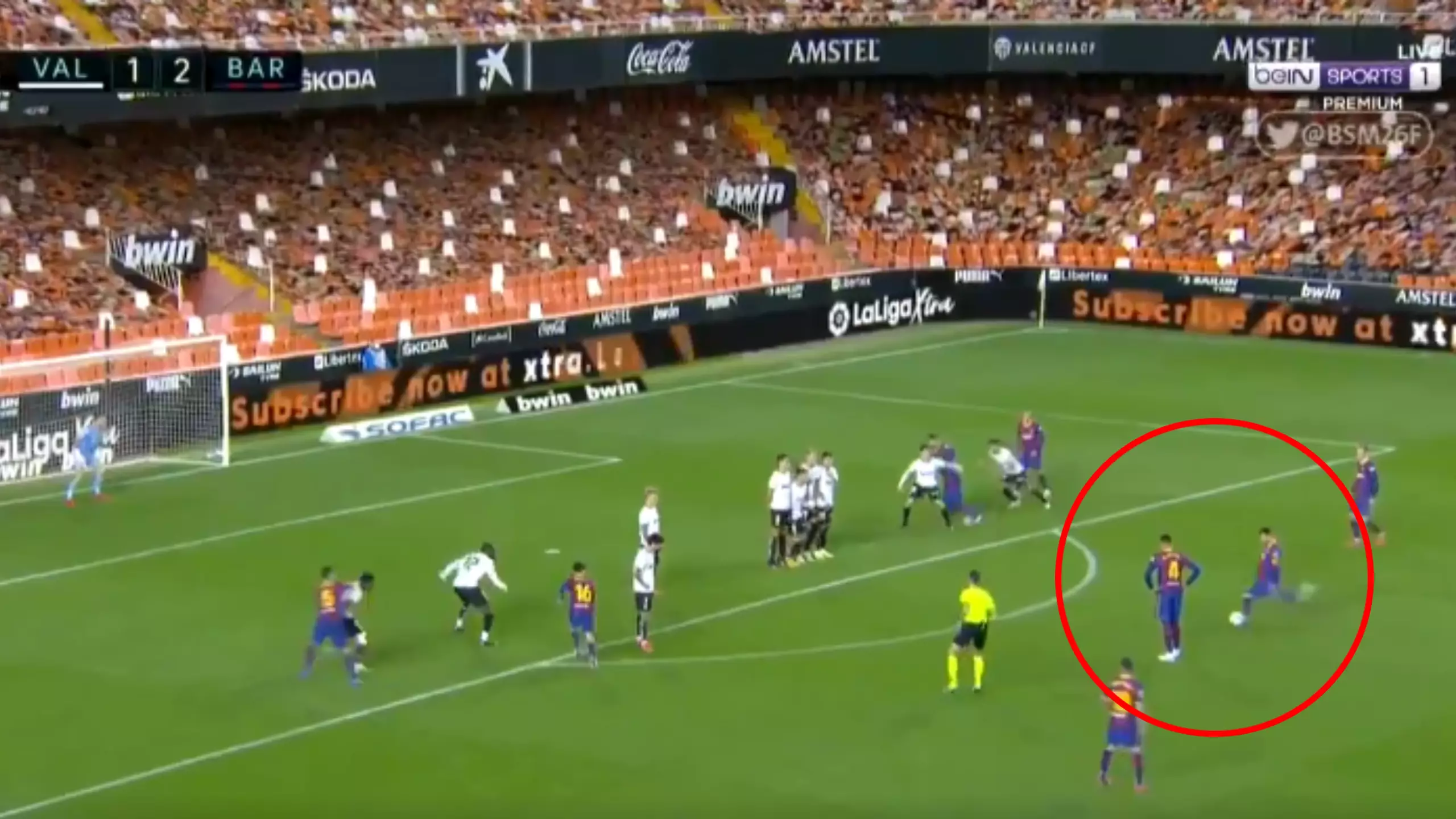 Lionel Messi Proves He's Still Got It With Brilliant Free-Kick For Barcelona Away To Valencia