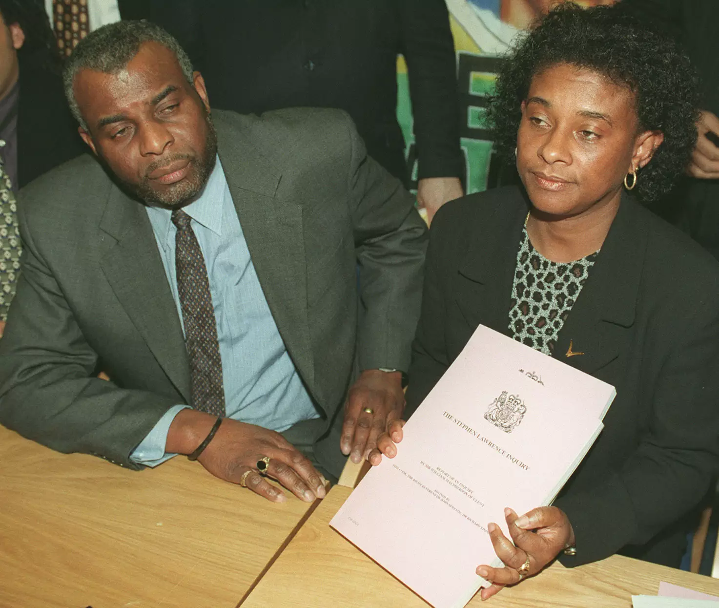 Doreen and Neville Lawrence launched a private investigation into their son's death.