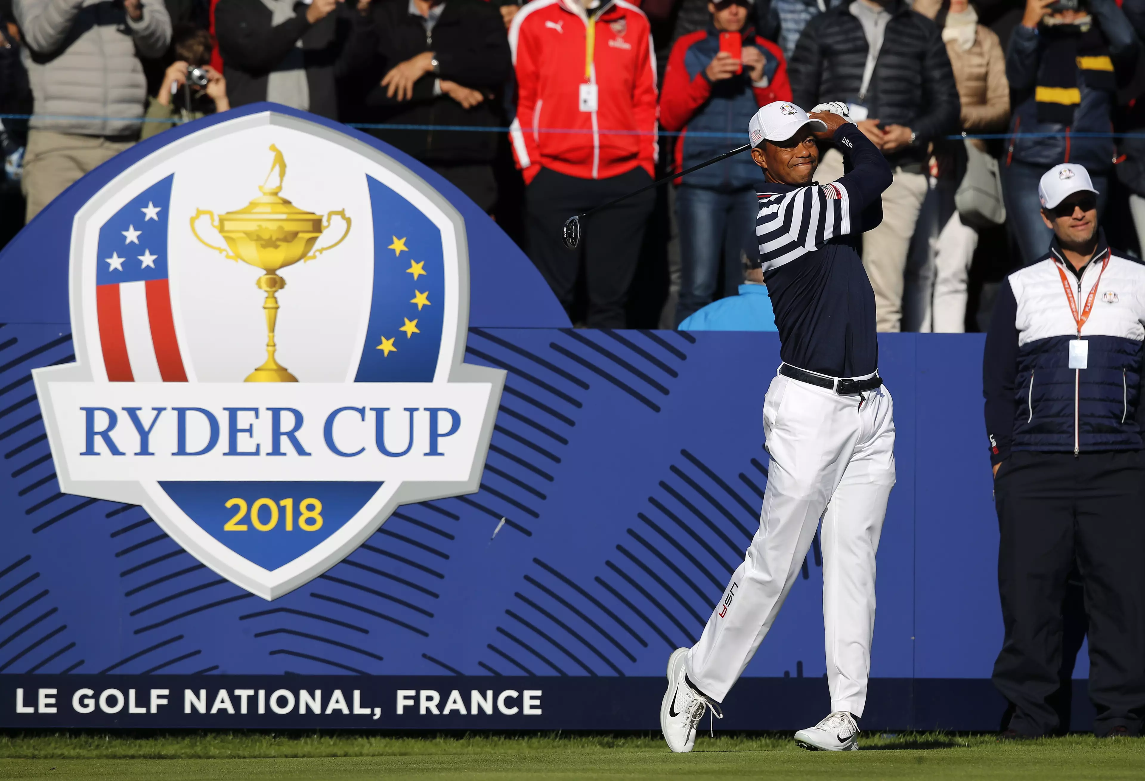 Tiger Woods At The Ryder Cup