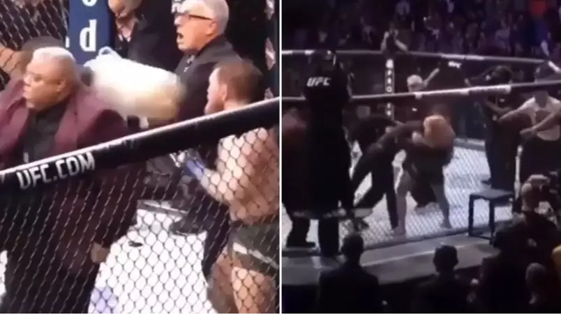 Conor McGregor Reignites Khabib Rivalry With Damning Throwback Footage Of Brawl At UFC 229