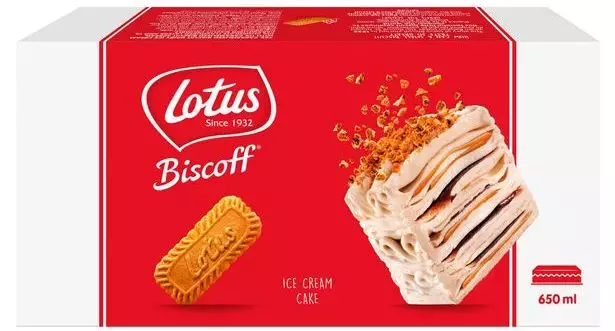 And in other very important Biscoff news, you can now get a Biscoff ice cream cake (