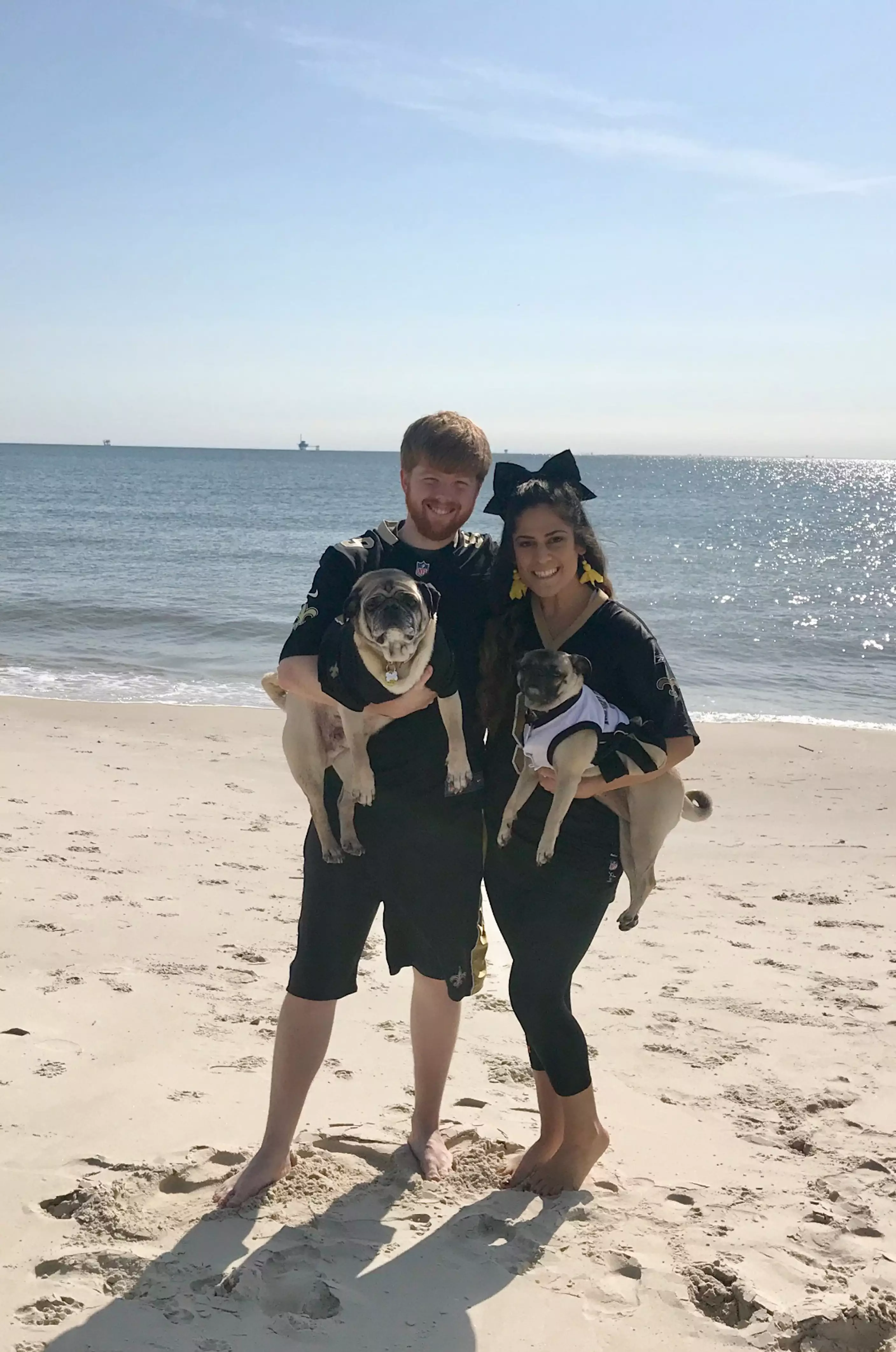 The couple want to make life as easy as possible for the pups (