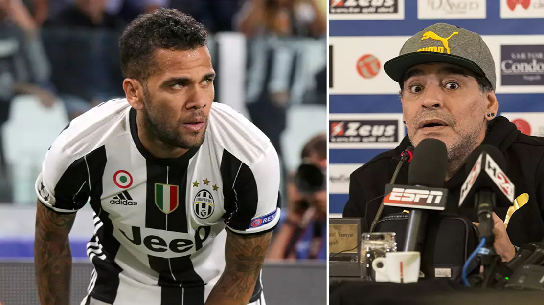 Diego Maradona Completely And Utterly Rips Into Dani Alves