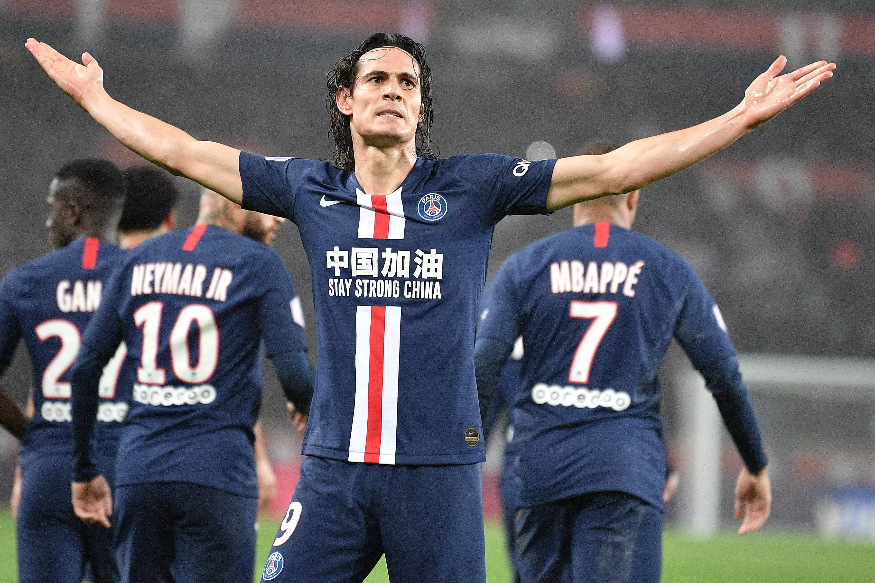 Cavani is PSG's top scorer of all time. Image: PA Images