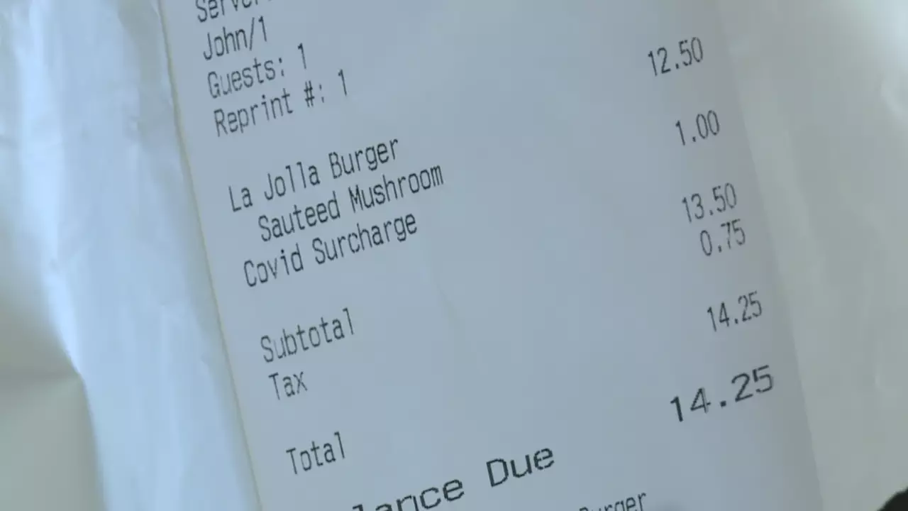 US Restaurant Introduces Covid-19 Surcharge To Tackle Rising Costs