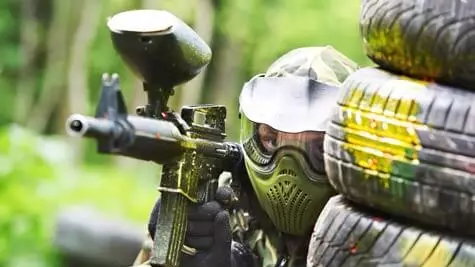Want A Career Change? Why Not Become A Human Paintball Target?