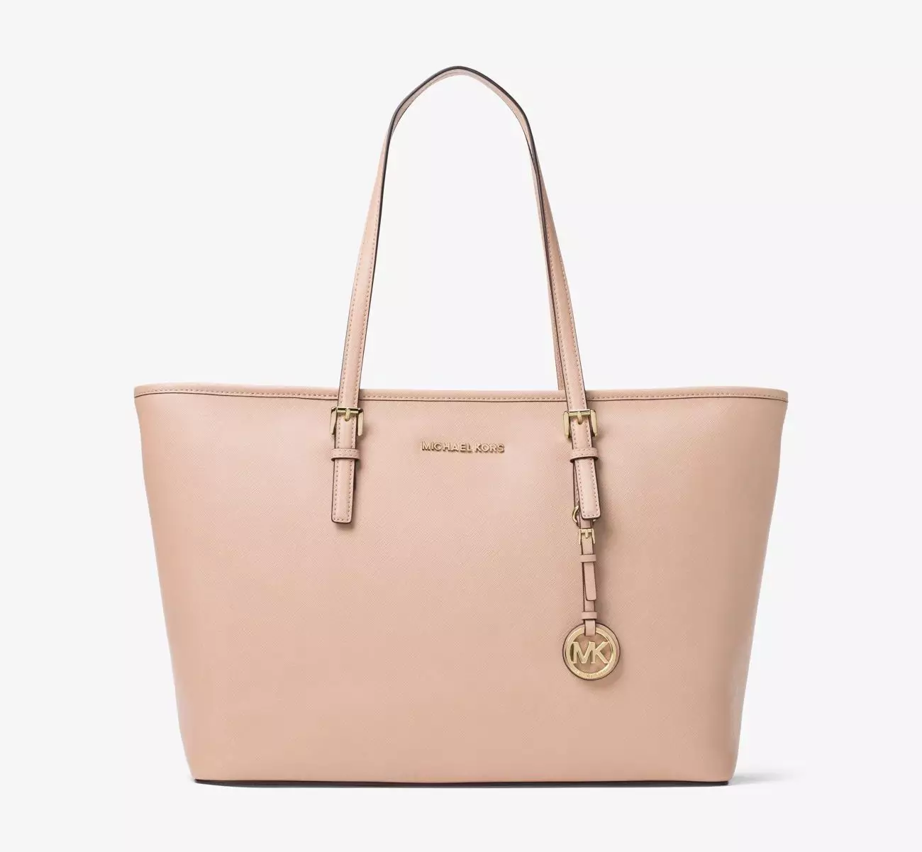 Kors' iconic Saffiano Leather Top-Zip Tote Bag is also on sale (