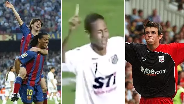 WATCH: Football Stars First Professional Goals In Brilliant Montage 