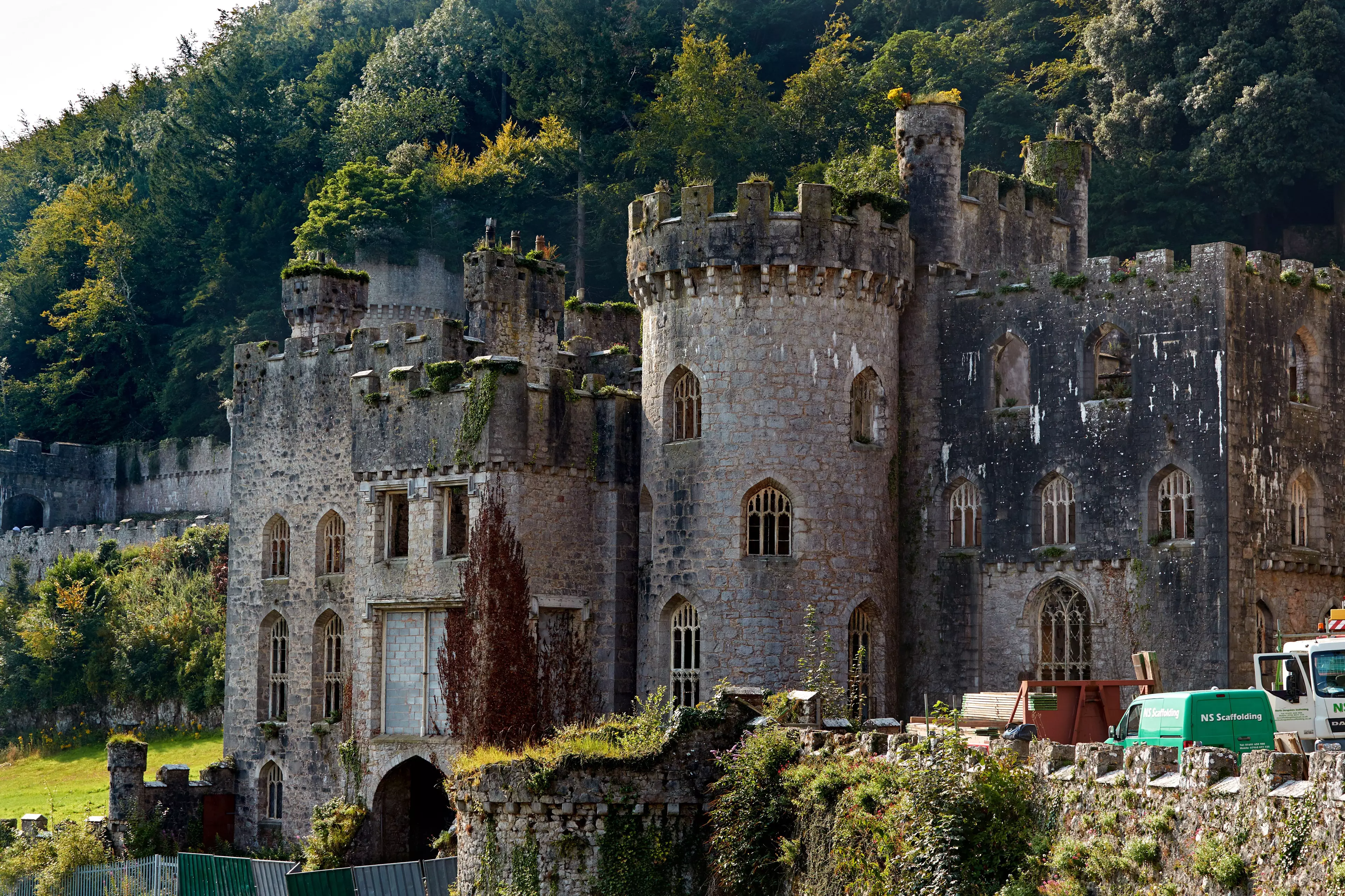 Gwyrch Castle was the home of I'm A Celeb last year (