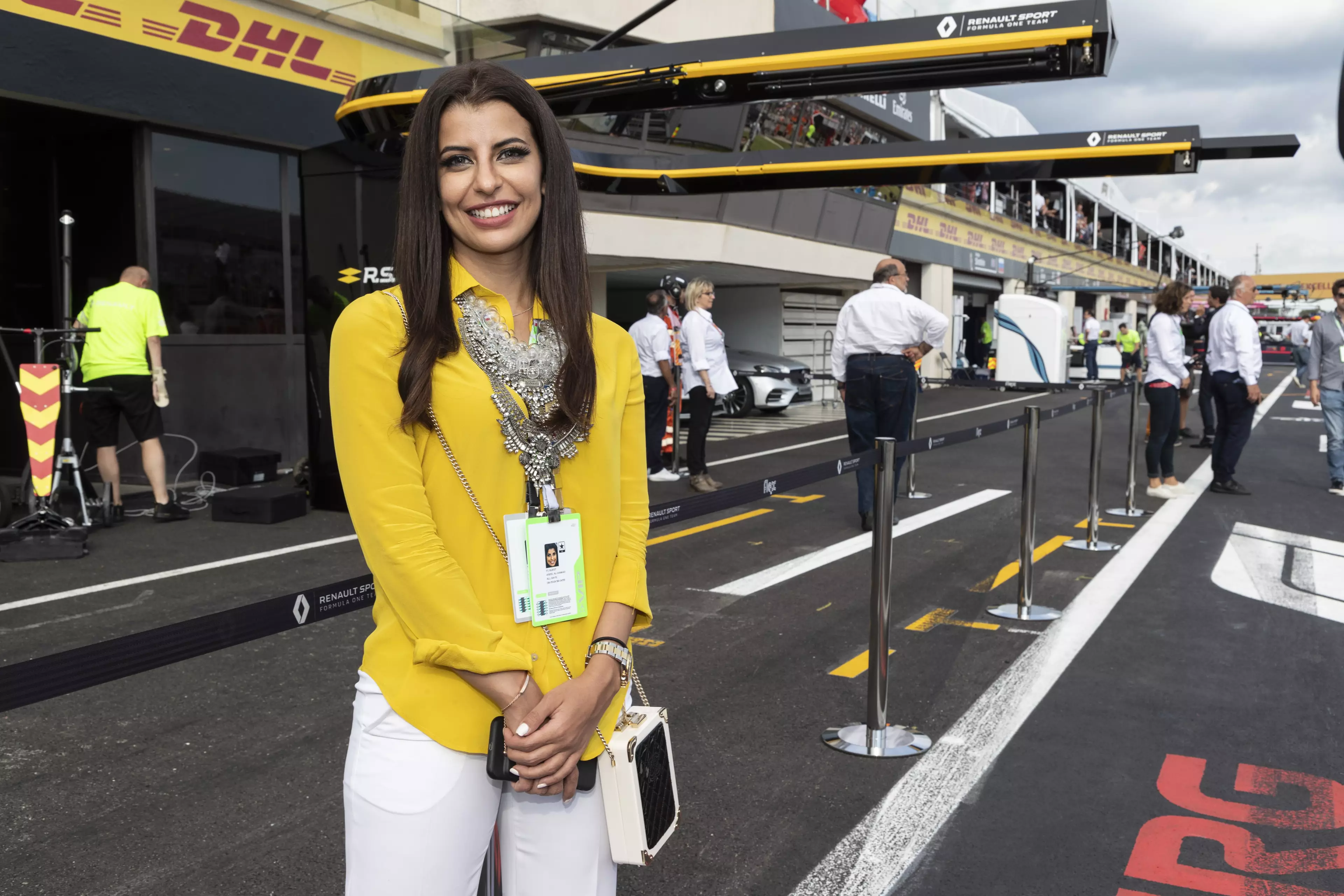 Saudi Woman Marks End Of Ban By Driving Formula One Car