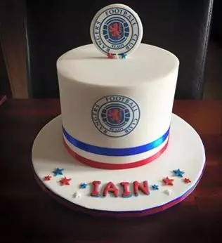 Rangers Fan Is Trolled By His Own Birthday Cake