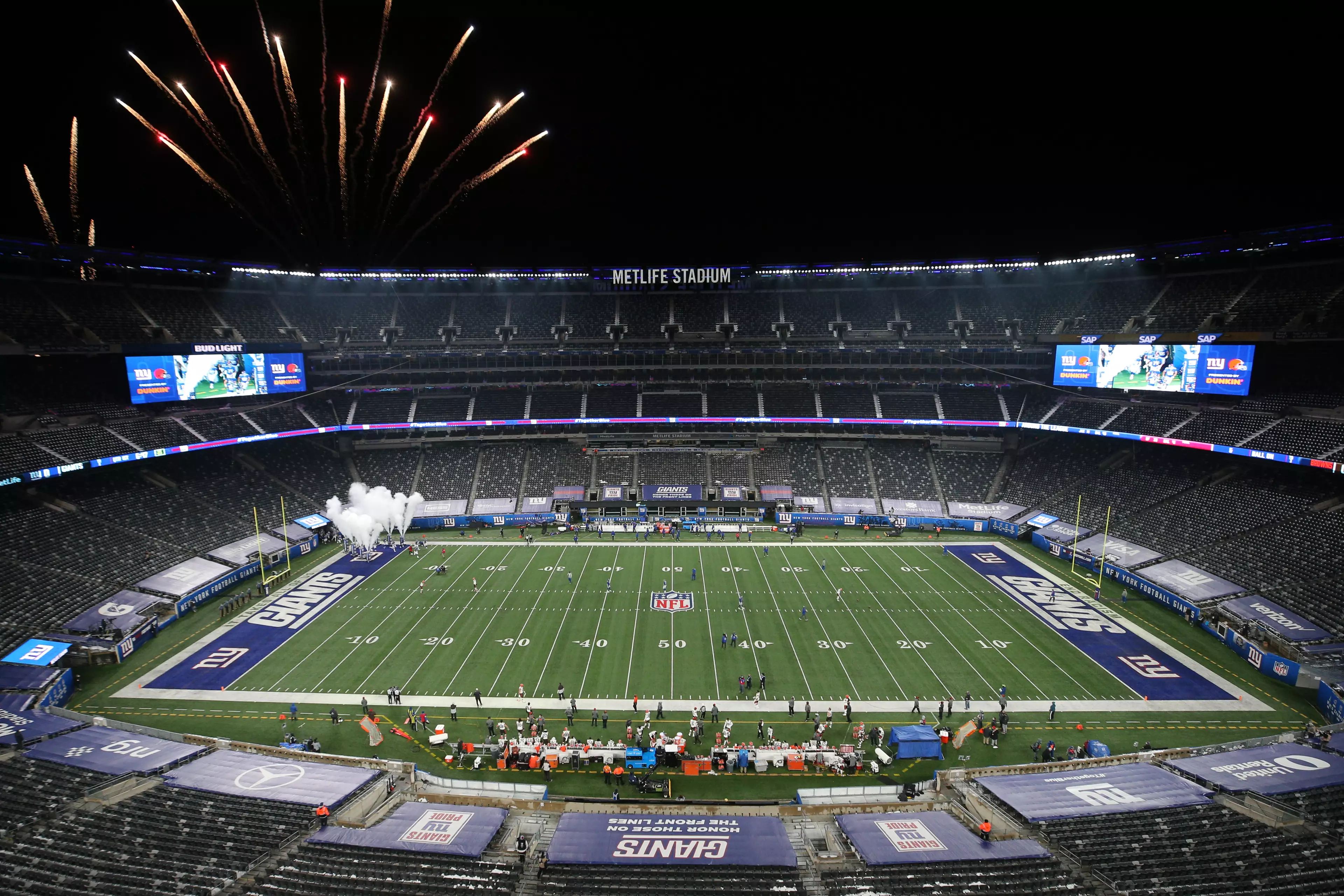 The MetLife Stadium could host the Champions League final. Image: PA Images