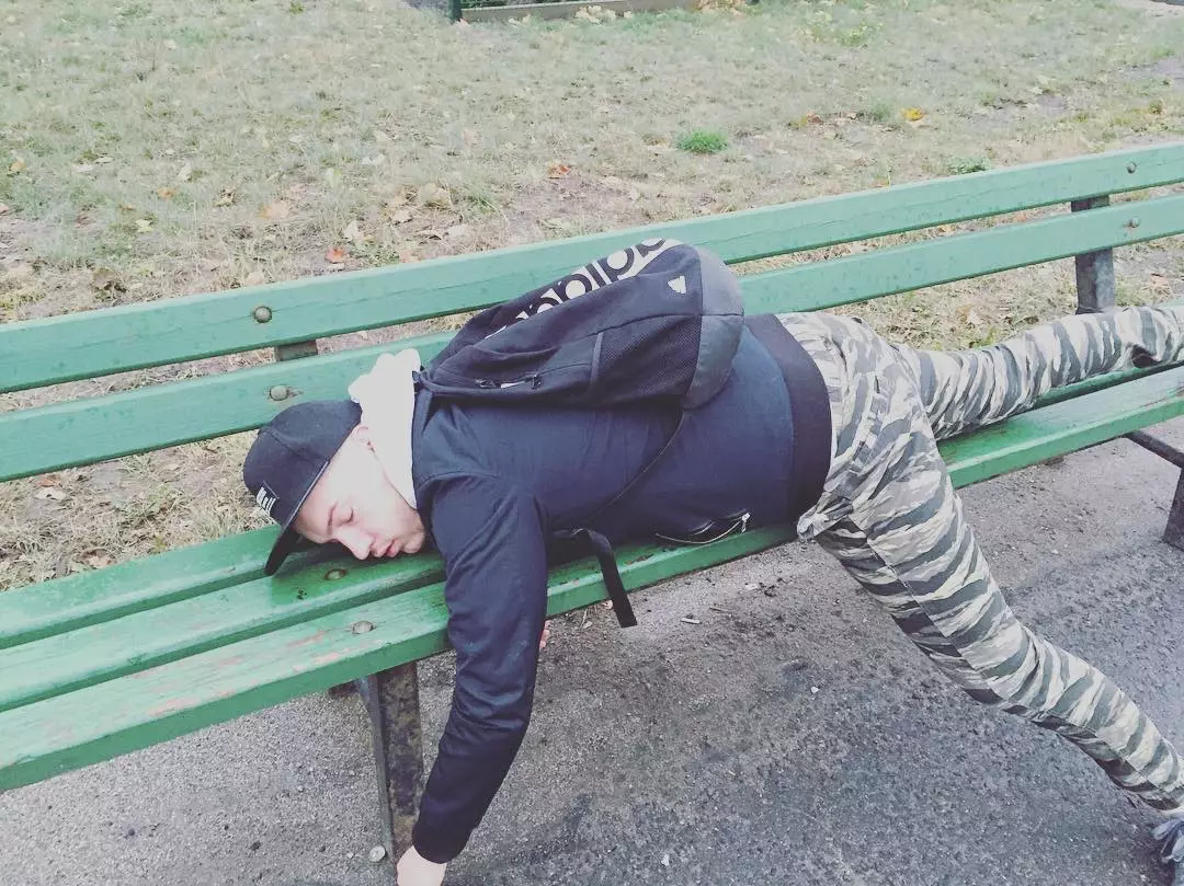 Ainars Janis Pauls has an Instagram account solely dedicated to 'drunken' pictures of himself.