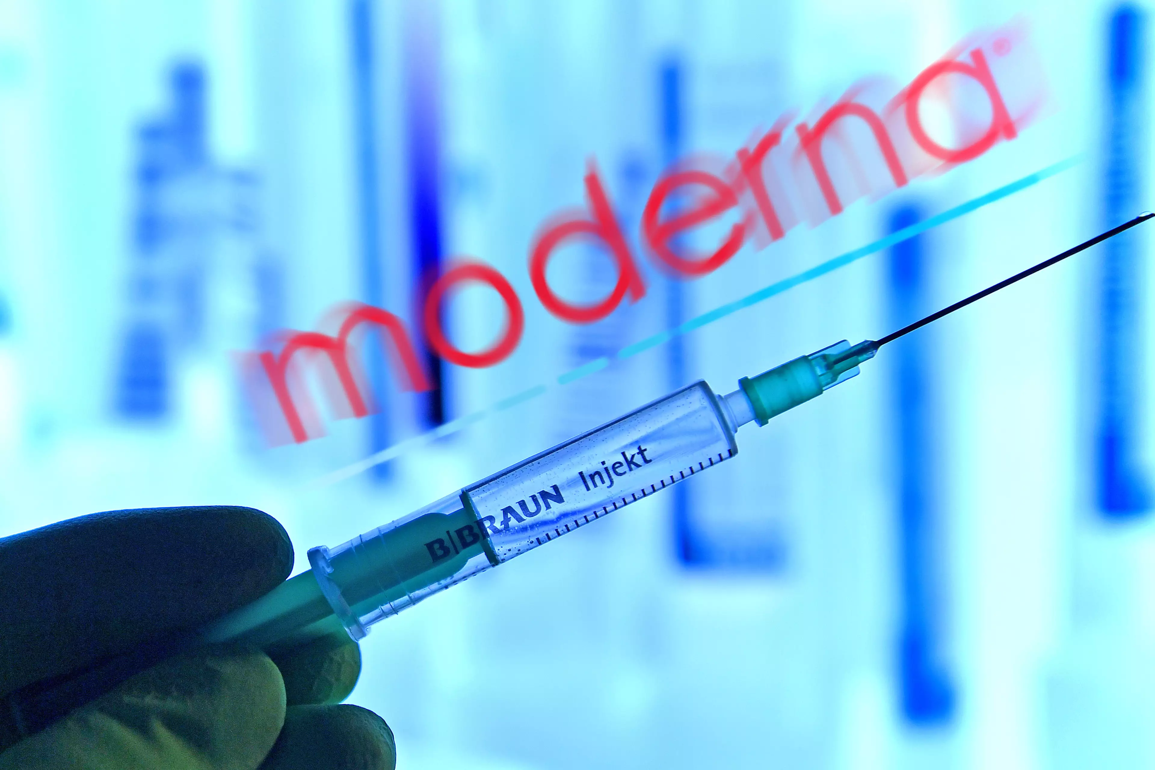 Moderna's vaccine was found to be around 95 percent effective.