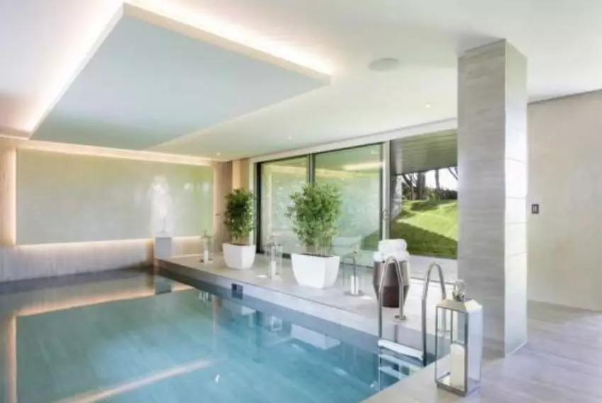 Both properties come with an indoor swimming pool.