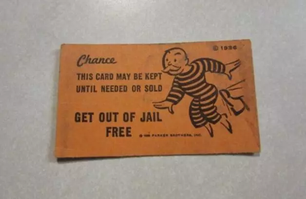 Funniest Man Of The Year Shows Policeman 'Get Out Of Jail Free' Card During Arrest