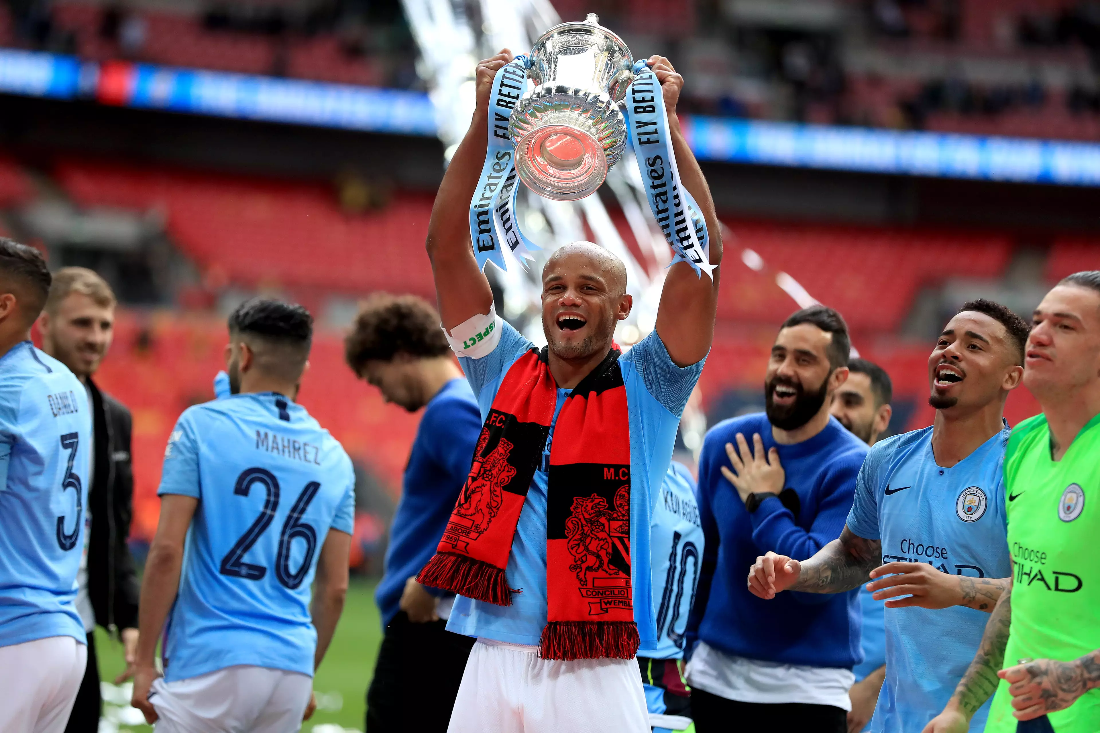 Kompany's will be big boots to fill for someone. Image: PA Images