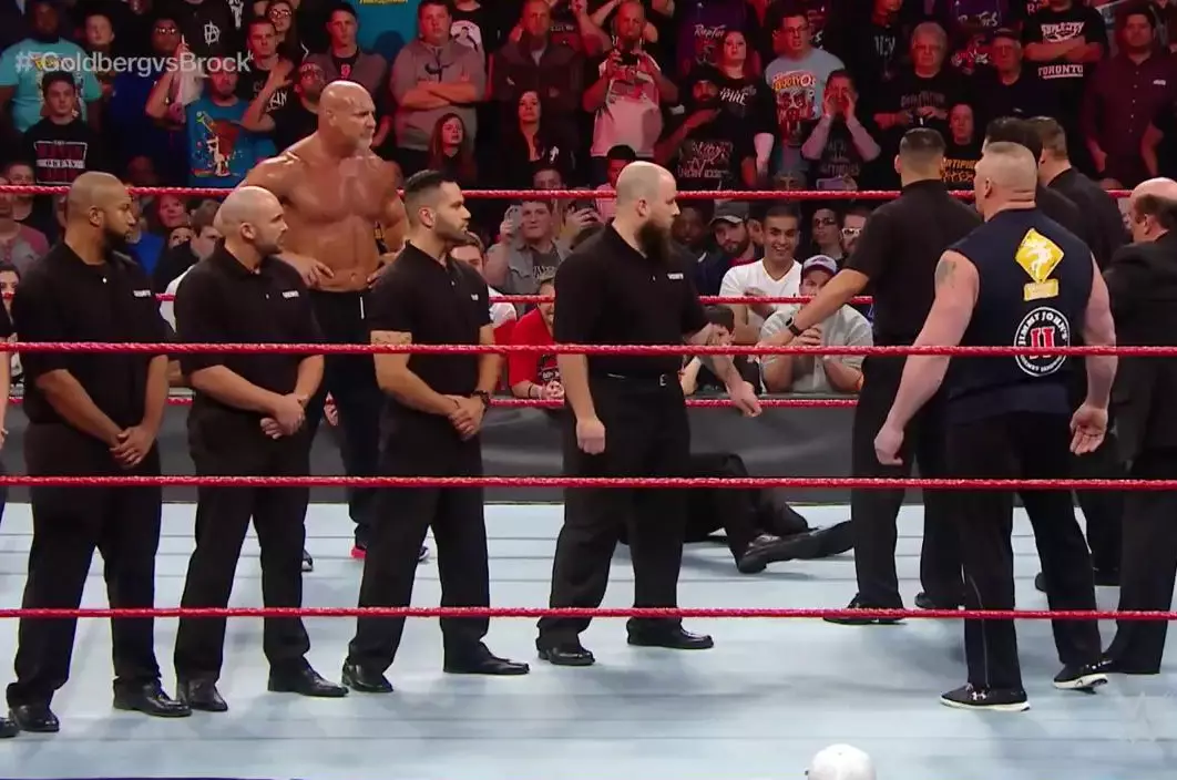 We Almost Got Goldberg Vs Brock Lesnar A Few Days Early