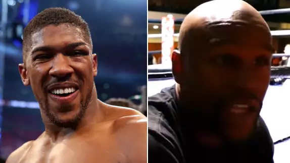 WATCH: Floyd Mayweather Gives Ridiculous Answer When Asked About Anthony Joshua