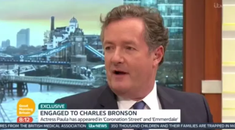 Piers Morgan Calls Out Fiancé Of Britain’s Most Notorious Prisoner Over Her Engagement