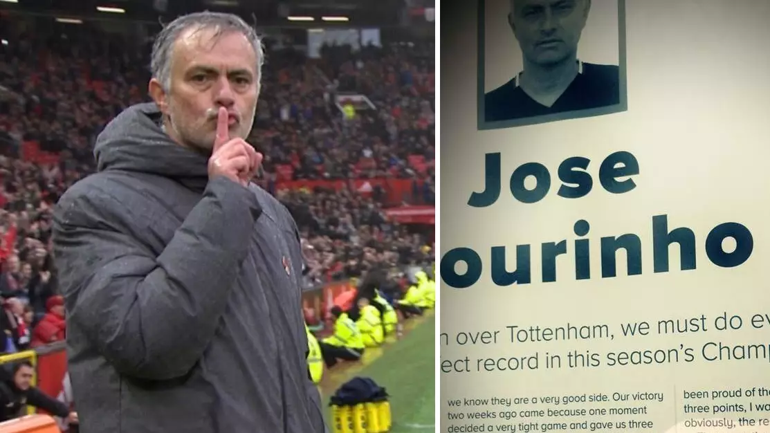 Jose Mourinho's Final Paragraph In Benfica Programme Notes Has Caused Outrage Among Fans