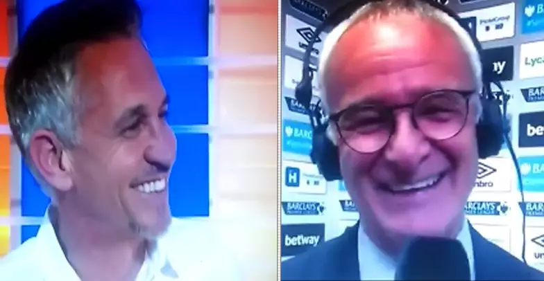 Gary Lineker Reveals Funny Message Claudio Ranieri Had For Him