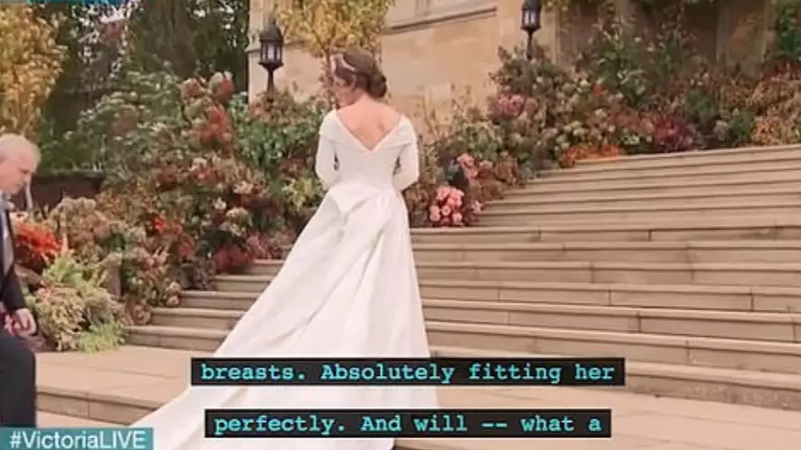 BBC Subtitles Mistakenly Compliment Princess Eugenie's 'Beautiful Breasts'