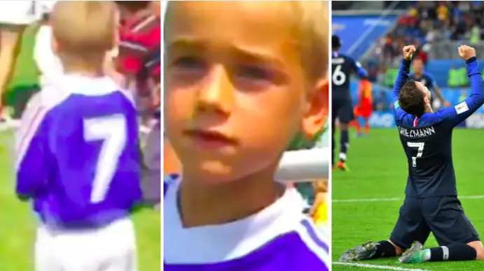 Antoine Griezmann Got France 1998 Heroes' Autographs As A Kid, Now He's In The World Cup Final