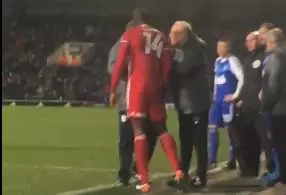 WATCH: Sol Bamba Sent Off After Losing It And Attacking Half The Stadium