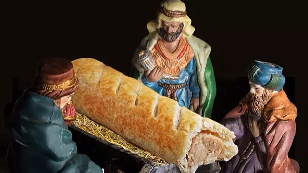 Greggs Apologises After Advent Calendar Replaces Baby Jesus With Sausage Roll 