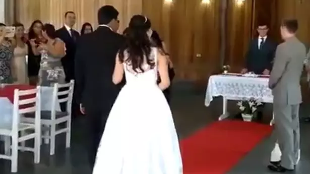 Couple's Wedding Ruined By Loud Sex Groans Playing Over PA
