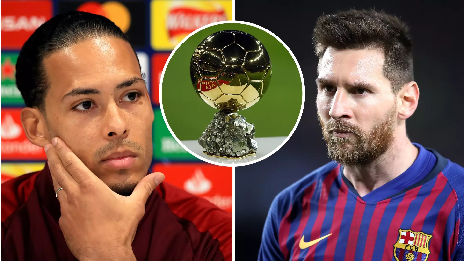 Fans Voted For Lionel Messi To Win The Ballon d'Or Ahead Of Virgil Van Dijk
