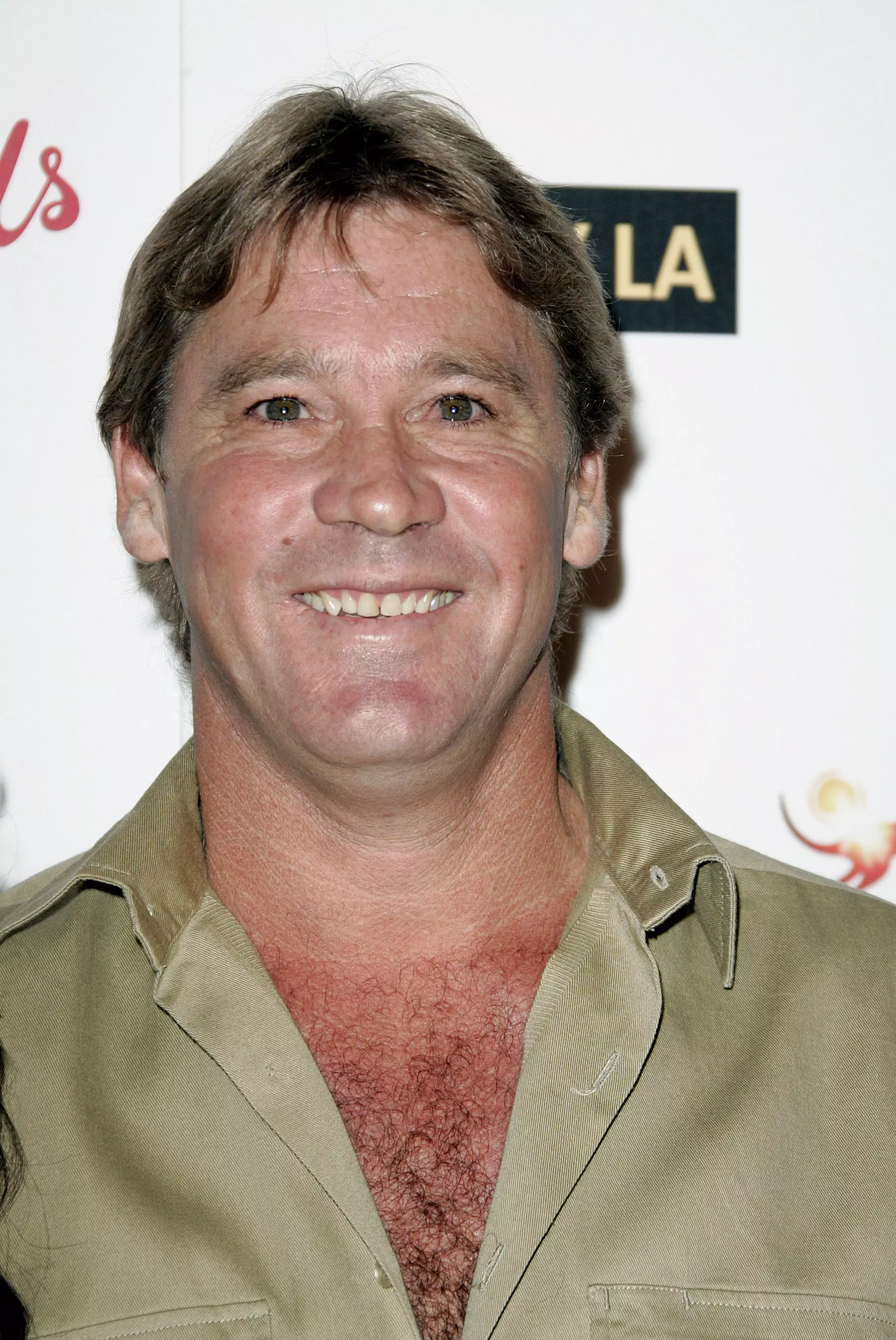 The late and great Steve Irwin.