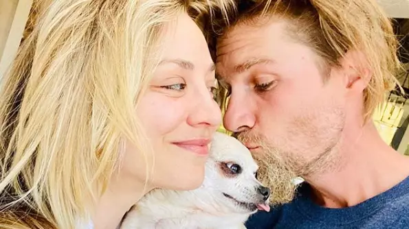 Kaley Cuoco Says Her Husband Will Be Moving Out After Lockdown