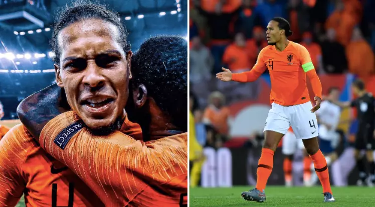 Virgil Van Dijk Produces A Masterclass Performance Against England In The Nations League