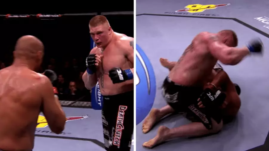 On This Day In 2008: Brock Lesnar Defeated Randy Couture To Become UFC Heavyweight Champ