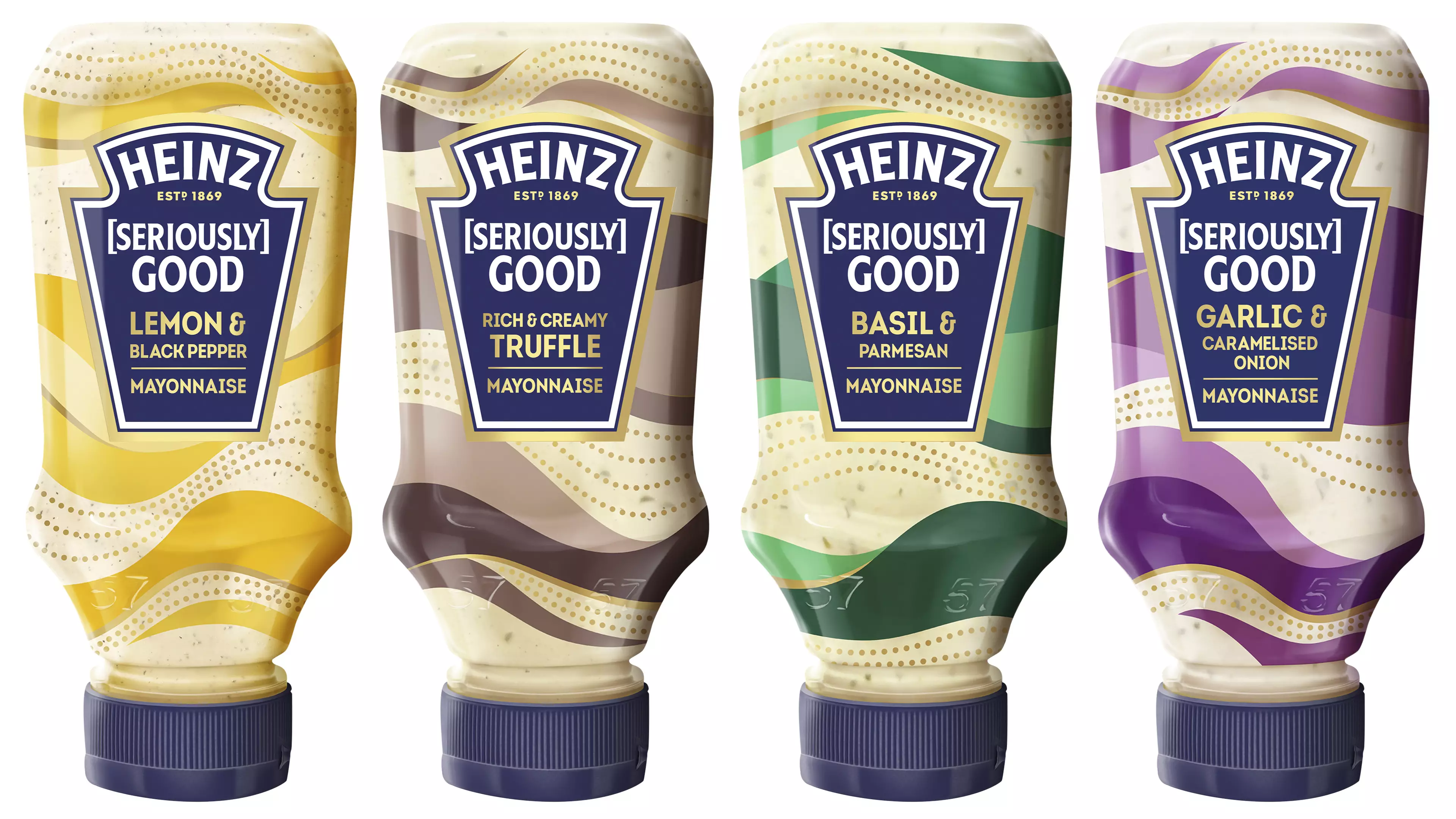 Heinz Has Launched A New Mayo Range Including Truffle, Basil And Lemon Flavours